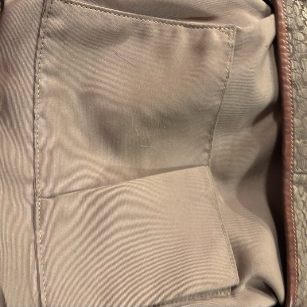 Coach VINTAGE F066-F10417 Signature Mini C Tan Canvas/Leather Shoulderbah VGUC - Picture 12 of 14